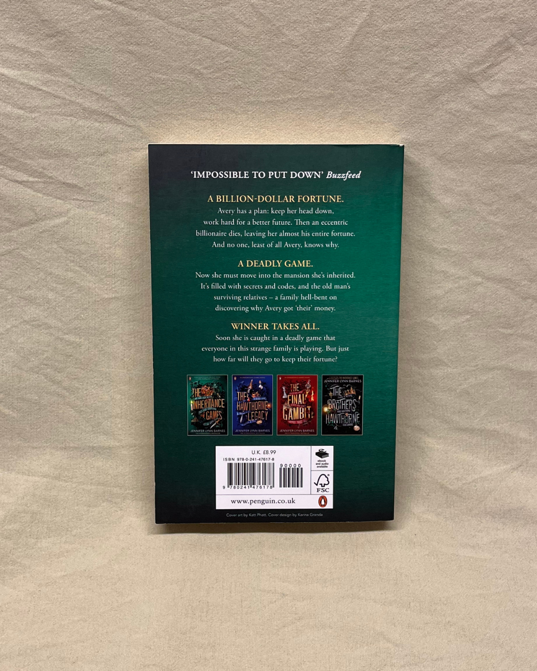 The Inheritance Games - Jennifer Lynn Barnes