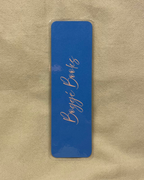 Blue Organic Bookmark